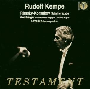 Cover for Kempe Rudolf · Scheherazade Op.35 Testament Klassisk (CD) (2000)