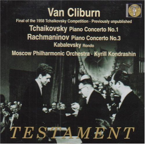 Cover for Cliburn / Moscow Philh. / Kondrashin · Moskva-Finale 1958 Testament Klassisk (CD) (2009)