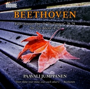 Beethovenpiano Sonatas - Paavali Jumppanen - Musiikki - ONDINE - 0761195129029 - perjantai 1. huhtikuuta 2016