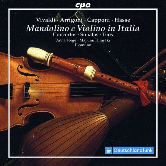 Cover for Vivaldi / Torge / Hirasaki · Mandolino E Violino in Italia (CD) (2018)