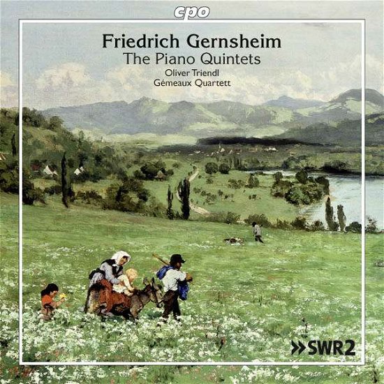Cover for Gernsheim / Triendl / Gemeaux Quartet · Piano Quintets (CD) (2015)