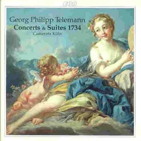 Cover for Telemann / Camerata Koln · Concerts &amp; Suites 1734 (CD) (2000)