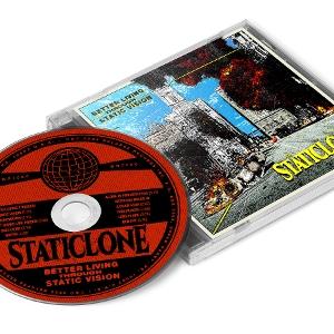 Cover for Staticlone · Better Living Through Static Vision (CD) (2025)