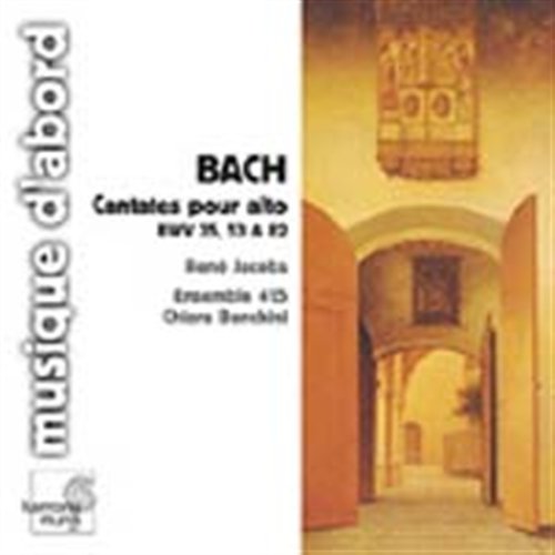 Cantatas Pour Alto Bwv82, - J.s. Bach - Music - HARMONIA-MUSIQUE D'ABORD - 0794881703029 - June 2, 2003