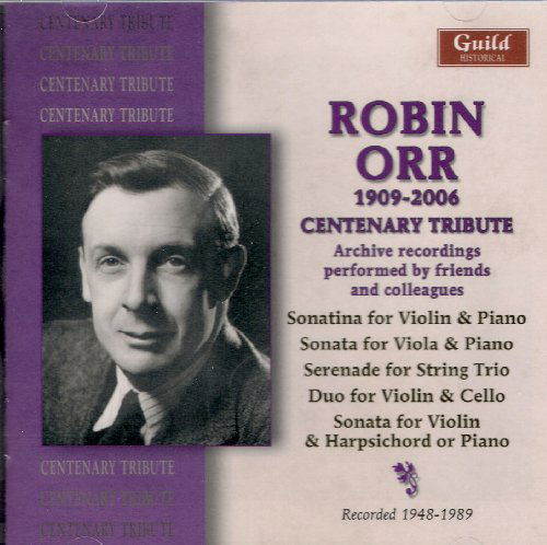 Centenary Tribute - Orr / Rostal / Osborn - Musik - Guild - 0795754235029 - 10 november 2009