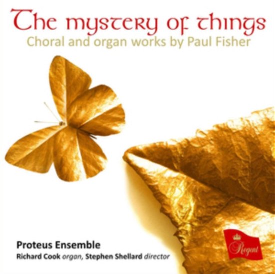Cover for Proteus Ensemble / Richard Cook / Stephen Shellard · Paul Fisher: The Mystery Of Things (CD) (2019)
