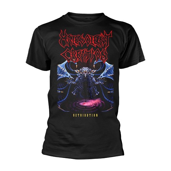 Cover for Malevolent Creation · Retribution (T-shirt) [size M] [Black edition] (2018)