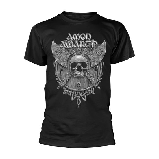 Cover for Amon Amarth · T/S Grey Skull (T-shirt) [size XXL] [Black edition] (2023)