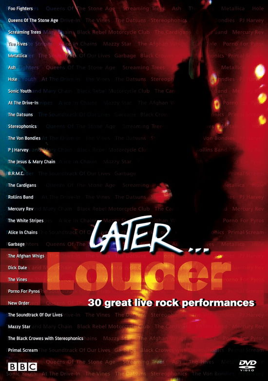 Cover for Artisti Vari · Later... Louder with Jools Holland (DVD) (2003)