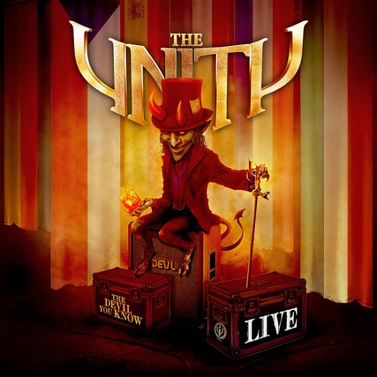 Cover for The Unity · The Devil You Know - Live (CD) [Digipak] (2021)