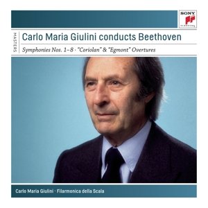 Cover for Beethoven,l.v. / Filarmonica Della Scala · Carlo Maria Giulini Conducts Beethoven (CD) [Box set] (2016)