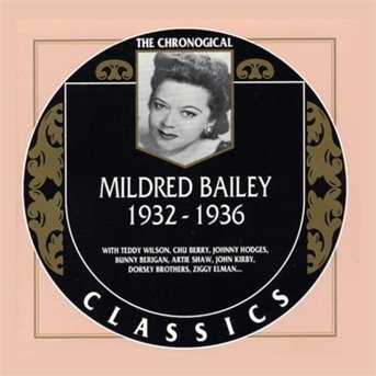 Cover for Mildred Bailey · 1932-36 (CD) (2000)