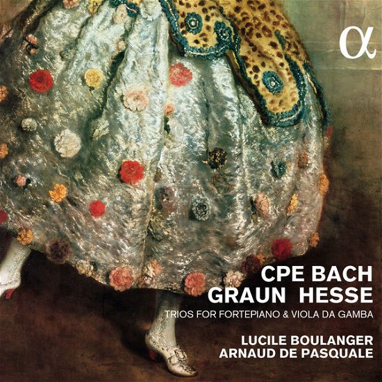 Cover for Bach,c.p.e. / Boulanger,lucile / De Pasquale,arnau · Trios for Fortepiano &amp; Viola Da Gamba (CD) (2015)