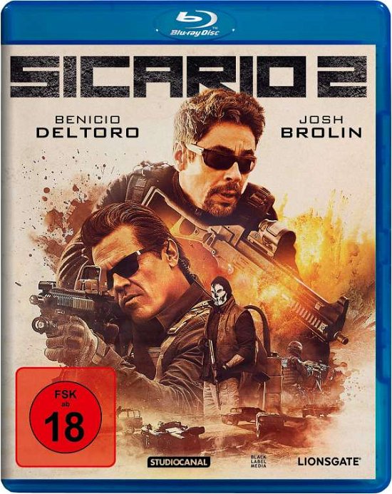 Cover for Del Toro,benicio / Brolin,josh · Br Sicario 2 (MERCH) (2018)