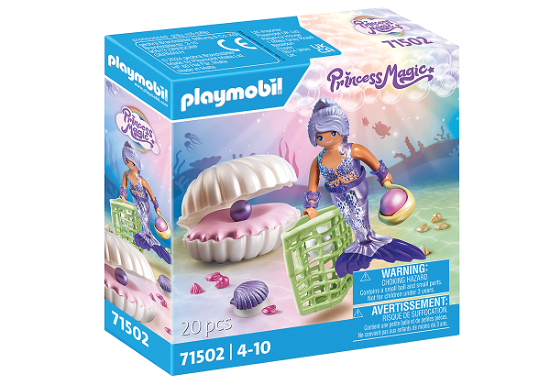 Cover for Playmobil · Playmobil Princess Magic Zeemeermin met Parelmoer - 71502 (Leksaker)