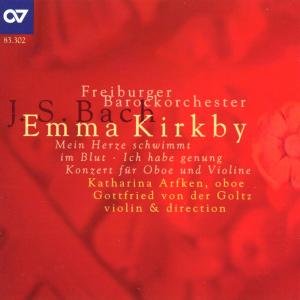 Cover for Barockorches Kirkby / Freiburger · Cantatas Bwv 82 &amp; 199 / Concerto (CD) (1999)