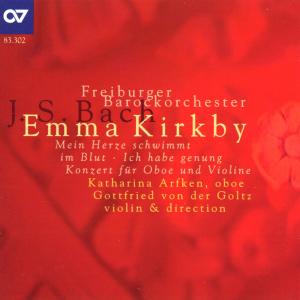 Cover for Barockorches Kirkby / Freiburger · Cantatas Bwv 82 &amp; 199 / Concerto (CD) (1999)