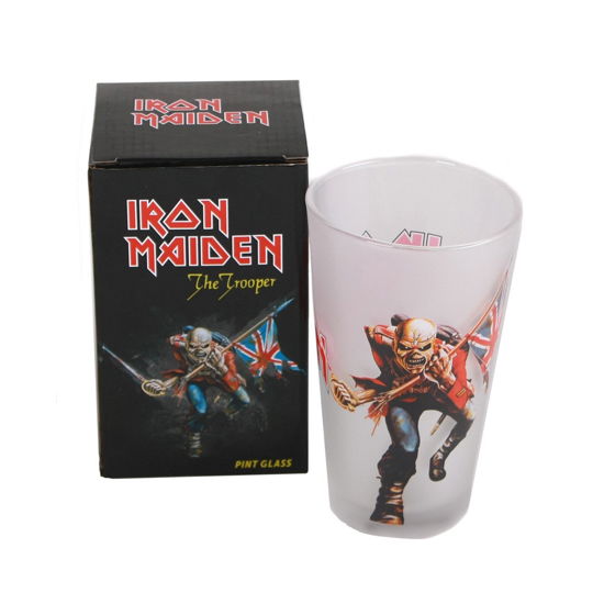 Iron Maiden Bierglas The Trooper - Iron Maiden - Merchandise - IRON MAIDEN - 4039103997029 - 13. Juni 2023