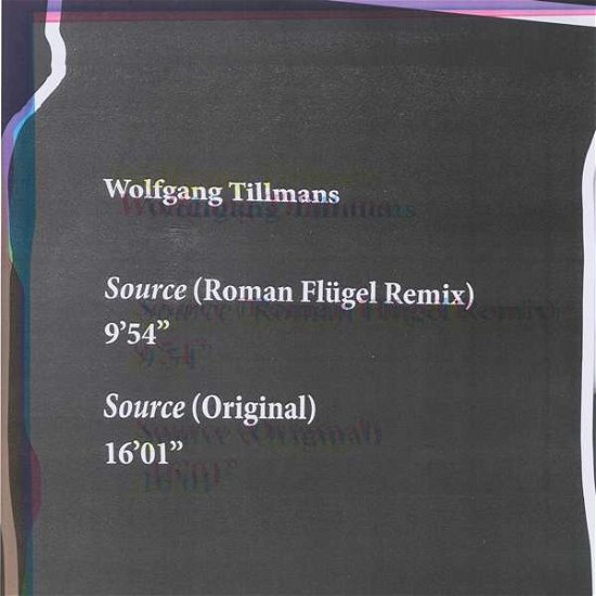 Cover for Wolfgang Tillmans · Source (LP) (2018)