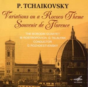 Cover for P.I. Tchaikovsky · Variations on a Rococo Theme (CD) (2013)