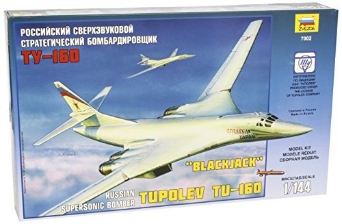 Cover for Zvezda · 1/144 Tupolev Tu-160 Russian  Strategic Bomber (Toys)