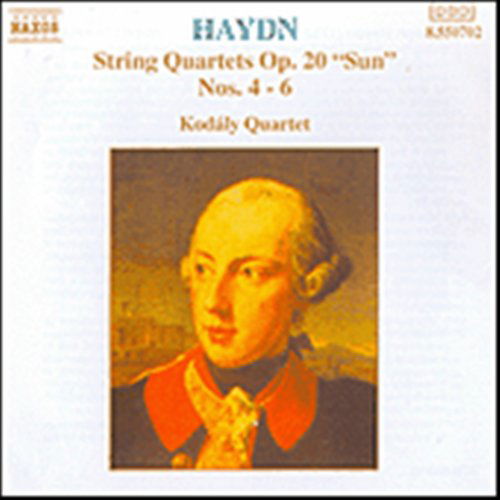 HAYDN: String 4tets Op.20,4-6 - Kodaly-quartett - Muzyka - Naxos - 4891030507029 - 25 listopada 1993