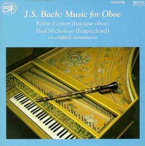 Cover for Bach,j.s. / Canter,robin · Music for Oboe (CD) (2011)
