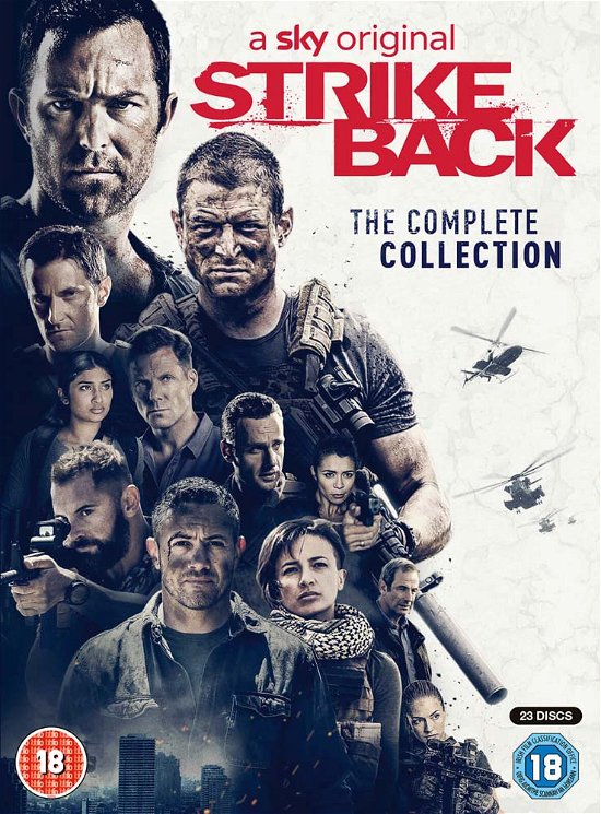 Strike Back Series 1 to 8 Complete Collection - Strike Back the Complete - Elokuva - 2 Entertain - 5014138610029 - maanantai 4. toukokuuta 2020