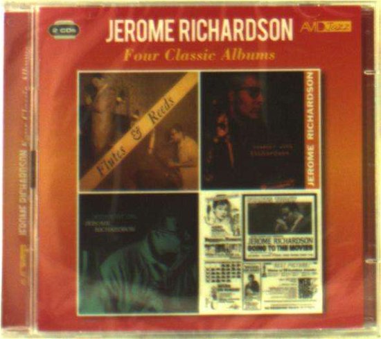Cover for Jerome Richardson · Four Classic Albums (Flutes &amp; Reeds / Roamin With Richardson / Midnight Oil / Going To The Movies) (CD) (2016)