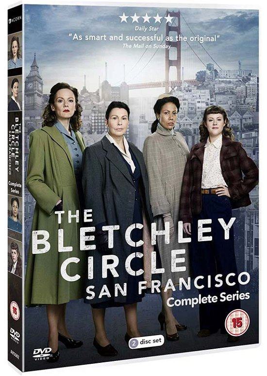 Cover for The Bletchley Circle: San Fran · The Bletchley Circle San Francisco Complete (DVD) (2019)