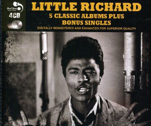 Cover for Little Richard · Five Classic Albums Plus (CD) [Remastered edition] [Box set] (2022)