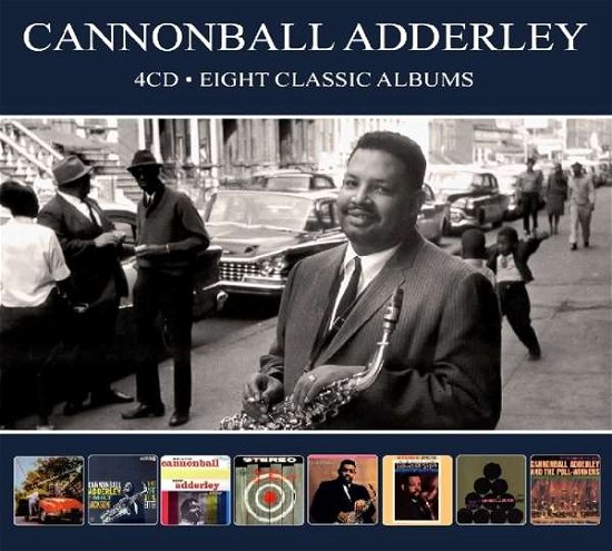 Eight Classic Albums - Cannonball Adderley - Musik - REEL TO REEL - 5036408210029 - 29. März 2019