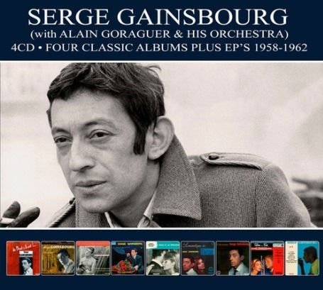 Four Classic Albums Plus Ep'S 1958 - 1962 - Serge Gainsbourg - Musik - REEL TO REEL - 5036408223029 - 22. November 2019