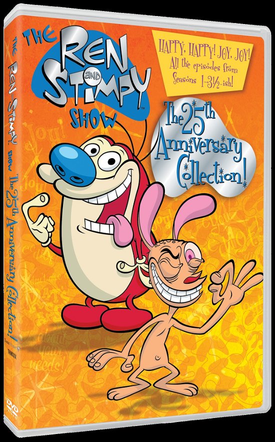 Cover for Ren and Stimpy · Ren &amp; Stimpy Show - 25th Anniversary Col (DVD) (2017)