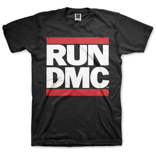 Run DMC Unisex T-Shirt: Logo - Run DMC - Produtos - ROFF - 5055295367029 - 14 de julho de 2014