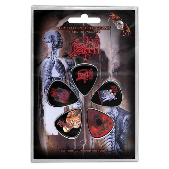 Death Plectrum Pack: Albums - Death - Marchandise -  - 5055339780029 - 