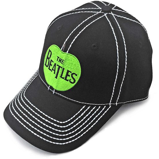 Cover for The Beatles · The Beatles Unisex Baseball Cap: Apple (CLOTHES) [Black - Unisex edition]