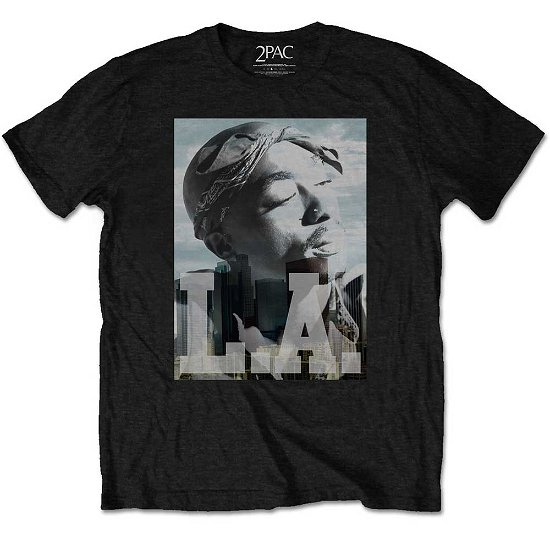 Cover for Tupac · Tupac Kids T-Shirt: LA Skyline  (1-2 Years) (T-shirt) [size 1-2yrs]