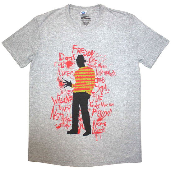 Cover for A Nightmare on Elm Street · A Nightmare on Elm Street Unisex T-Shirt: Freddy Scribble Font (T-shirt) [size S]