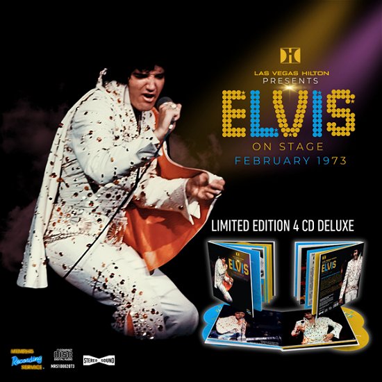 Cover for Elvis Presley · Las Vegas, on Stage 1973 (4cd Digi Book) (CD) (2024)