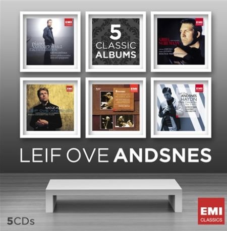 Cover for Leif Ove Andsnes · Leif Ove Andsnes-five in One (CD) [Limited edition] (2012)