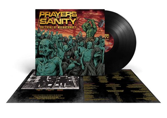 Cover for Prayers of Sanity · Doctrine of Misanthropy (LP) (2021)