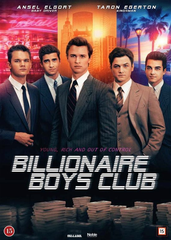 Billionaire Boys Club - Taron Egerton - Elokuva -  - 5705535063029 - torstai 1. marraskuuta 2018