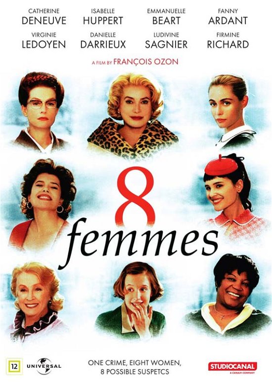 Cover for 8 Femmes (DVD) (2022)