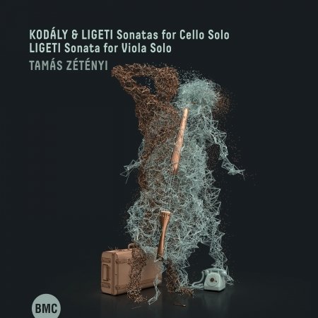 Cover for Tamas Zetenyi · Kodály &amp; Ligeti Sonatas for Solo Cello (CD) (2023)