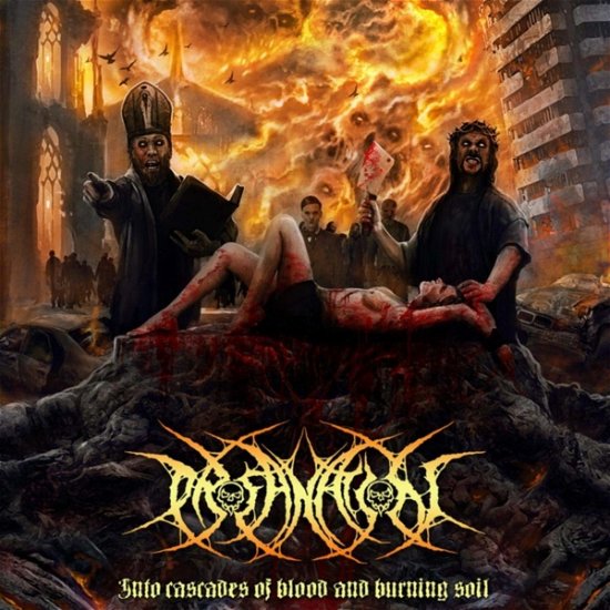 Cover for Profanation · Into Cascades Of Blood And Burning Soil (CD) (2019)