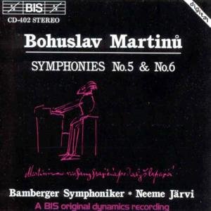 Cover for Martinu · Bamberger Simn Jarvi (CD) (2000)