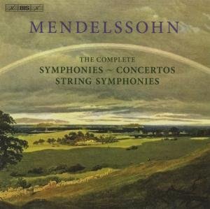 Complete Symphonies & Concertos - F. Mendelssohn-Bartholdy - Muziek - BIS - 7318590020029 - 6 september 2012
