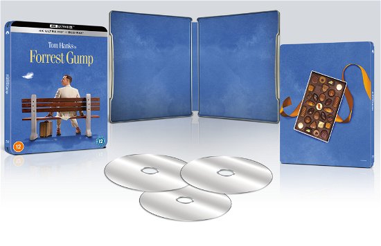 Cover for Forrest Gump (4K Ultra HD/BD) [Limited Deluxe Steelbook edition] (2024)