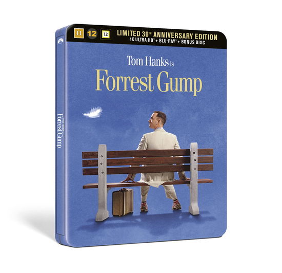 Cover for Forrest Gump (4K UHD + Blu-ray) [Limited Deluxe Steelbook edition] (2024)